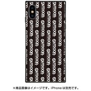 BJ-0036-IP0X-BLK1 [iPhone XS/X スクエア型 ガラスケース OUTDOOR モノクロ]