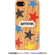 AB-1020-IP67-WD01 [iPhone 8/7/6s/6 ウッドケース OUTDOOR ギンガムチェック]