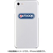 AB-1021-IP67-CLR3 [iPhone 8/7/6s/6 クリアケース OUTDOOR LOGO BLUE（ロゴ ブルー）]