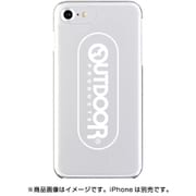 AB-1021-IP67-CLR5 [iPhone 8/7/6s/6 クリアケース OUTDOOR BIG LOGO WHITE（ビッグ ロゴ ホワイト）]
