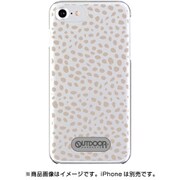 AB-1021-IP67-CLR7 [iPhone 8/7/6s/6 クリアケース OUTDOOR ダルメシアン beige]
