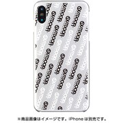 AB-1021-IP0X-CLR1 [iPhone XS/X クリアケース OUTDOOR MONOQLO PATTERN（モノクロパターン）]