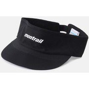 ランナートゥスロープランニングバイザーⅡ XU0121 010 Black [キャップ]