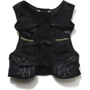 ルインパルスベスト XU0123 010 Black, Moss Green Lサイズ [ランニング小物]