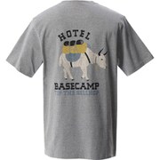 ホテルエベレストショートスリーブポケットＴ OM8673 074 Heather Manta Grey Sサイズ [アウトドア カットソー メンズ]