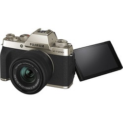 Fujifilm X-T200 シャンパンゴールドXC 15-45mm Amazon.com : Fujifilm X-T200 Mirrorless Digital Camera w
