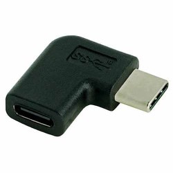 FS-ADCCSL-BK [Type-C用 L型変換アダプター ブラック]
