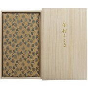 777-2 [金封ふくさ 正絹名物裂 銀杏唐松 紺]