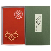 146-2 [金封ふくさ つづれ織 桐 朱]