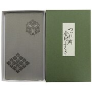 146-3 [金封ふくさ つづれ織 菱 グレー]