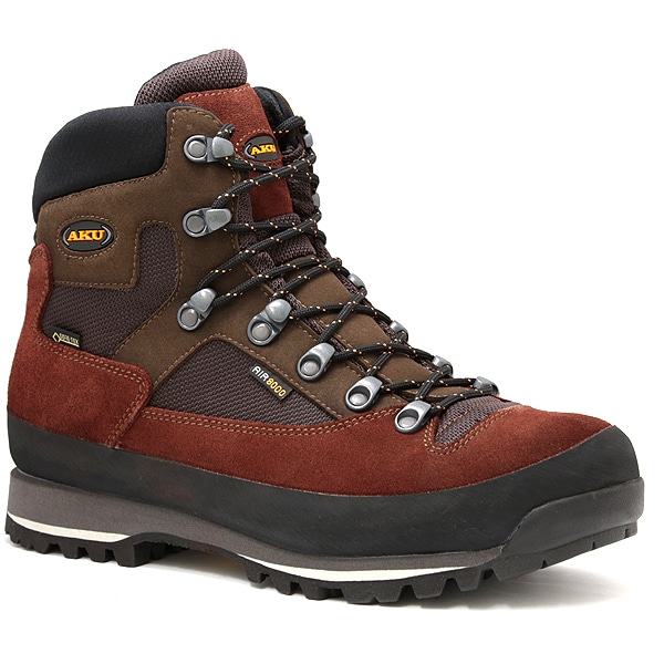 アク AKUコネロ III GTX CONERO III GTX 878.8ISG 117 DARK BROWN/RED UK7(26.0cm) [トレッキングシューズ ユニセックス]Ω