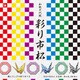和紙千代紙 彩り市松 10613