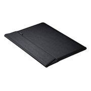 16インチ/15インチMacBook Pro 【BookSleeve】 薄型スリーブケース サフィアーノブラック TR-MBP1916-BSJ-KLBK