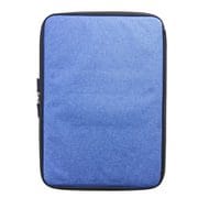 16インチ/15インチMacBook Pro 【BookZip】 ジッパー式 軽量クッションケース メランジブルー TR-MBP1916-BZ-MGBL