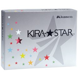 ゴルフボール KIRA★STAR（キラスター） 2ピース ピンク 2020年モデル [1ダース 12球入]