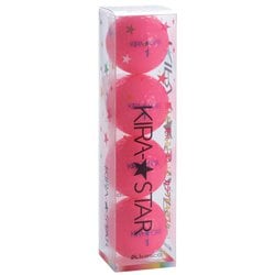 KIRA STAR2 2020年 ピンク [ゴルフボール 1スリーブ4球入り]