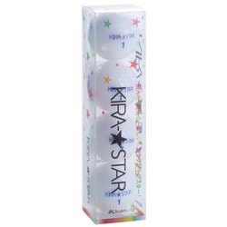 KIRA STAR2 2020年 ホワイト [ゴルフボール 1スリーブ4球入り]