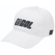 EDC2038 WH/BK [クラッシュデニム柄キャップ メンズ ホワイト/ブラック F]