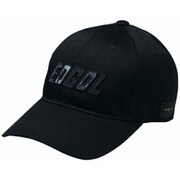 EDC2038 BK/BK [クラッシュデニム柄キャップ メンズ ブラック/ブラック F]