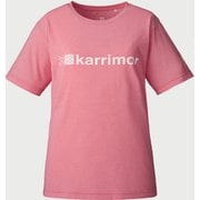 logo PF W's T 101050 Pink Mサイズ [アウトドア カットソー レディース]