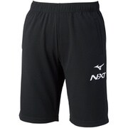 32JD021109 [N―XT ウォ―ムアップハ―フパンツ ブラック Lサイズ ユニセックス]