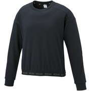 32MC036109 [クルーネックスウェット ブラック Mサイズ レディース]