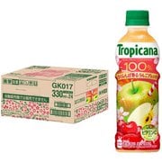 季節品 トロピカーナ 100% さくらんぼ香るりんごブレンド PET 330ml×24本