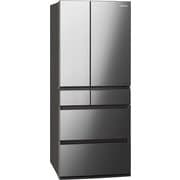 パーシャル搭載冷蔵庫(650L・フレンチドア)6ドア エコナビ/ナノイーX搭載 オニキスミラー(ミラー加工) NR-F656WPX-X