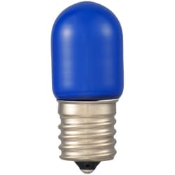 LED電球 ナツメ球形 E17/0.8W 青 LDT1B-H-E17 13