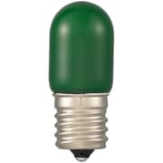 LDT1B-H-E17 13 [LED電球 ナツメ球形 E17/0.8W 緑]