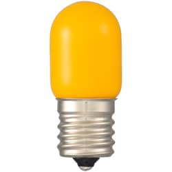 LED電球 ナツメ球形 E17/0.8W 黄 LDT1Y-H-E17 11