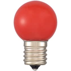 LED電球 ミニボール電球形 E17/1.2W 赤 LDG1R-H-E17 14
