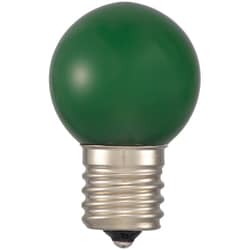 LED電球 ミニボール電球形 E17/1.2W 緑 LDG1G-H-E17 14