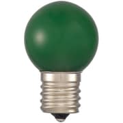 LED電球 ミニボール電球形 E17/1.2W 緑 LDG1G-H-E17 14