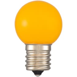 LED電球 ミニボール電球形 E17/1.2W 黄 LDG1Y-H-E17 14