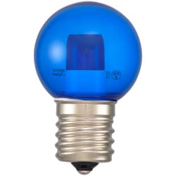 LED電球 ミニボール電球形 E17/1.2W 青 クリア LDG1B-H-E17 14C