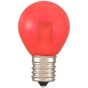 LED電球 サイン球 E17 クリア赤 LDS1R-H-E17 13C