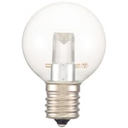 LED電球 ミニボール電球形 E17/1.2W 昼白色 クリア LDG1N-H-E17 15C