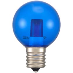 LED電球 ミニボール電球形 E17/1.2W 青 クリア LDG1B-H-E17 15C