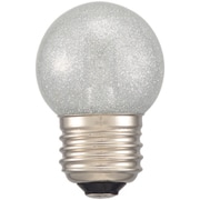 LED電球 ミニボール電球形 E26/1.4W 昼白色 銀ラメ LDG1N-H 13S
