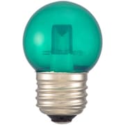 LED電球 ミニボール電球形 E26/1.4W 緑 クリア LDG1G-H 13C