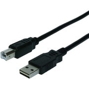 USB-R10/BK [USBケーブル A-B 両面挿し クロ 1m]