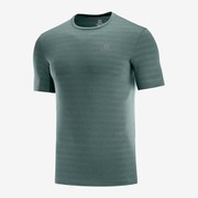 XA TEE M LC12777 BALSAM GREEN / Heather Mサイズ [アウトドア カットソー メンズ]