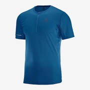 AGILE HZ SS TEE M LC1227400 Poseidon / Poseidon Sサイズ [ランニングシャツ メンズ]