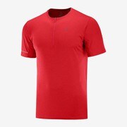 AGILE HZ SS TEE M LC1281400 GOJI BERRY / RED DAHLIA Lサイズ [ランニングシャツ メンズ]