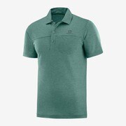 EXPLORE POLO M LC12719 BALSAMGREEN Sサイズ [アウトドア カットソー メンズ]