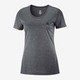 AGILE SS TEE W LC1280200 EBONY / BLACK / Heather XSサイズ [ランニングウェア レディース]