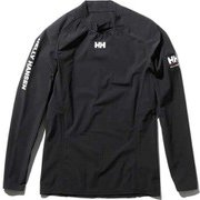 ロングスリーブハイドロショットラッシュ L/S Hydroshot Rash HH82003 ブラック(K) Mサイズ [ラッシュガード メンズ]