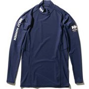 ロングスリーブチームラッシュ L/S Team Rash HH82004 (HB)ヘリーブルー Mサイズ [ラッシュガード メンズ]