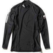ロングスリーブチームラッシュ L/S Team Rash HH82004 (K)ブラック Mサイズ [ラッシュガード メンズ]